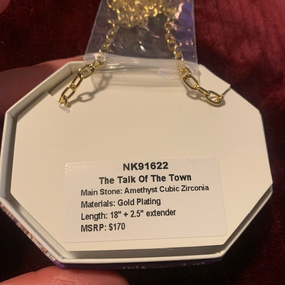 Bomb Party February Necklace 2025 
💜 “The Talk Of The Town” 💜 - Picture 5 of 6